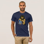 Nassau County Lions T-Shirt in Dark Navy (Vorne ganz)