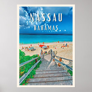 Nassau: Die paradiesische Insel der Bahamas Poster