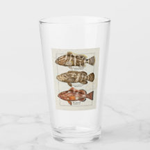 Nassau, Goliath und Red Grouper Drink Glass
