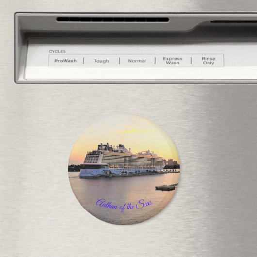 Nassau Harbour Daybreak with Cruise Ship Magnet (In Situ (Geschirrspüler))