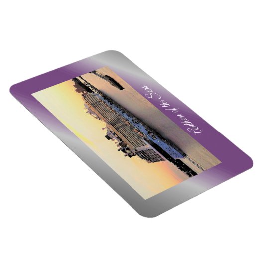 Nassau Harbour Daybreak with Cruise Ship Magnet (Rechte Seite)