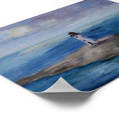 Nassau Harbour Lighthouse Poster (Ecke)