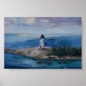 Nassau Harbour Lighthouse Poster (Vorne)