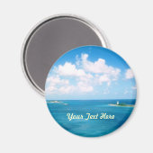 Nassau Harbour Magnet rnd (Vorderseite/Rückseite)