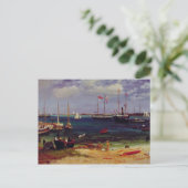Nassau Harbour Postkarte (Stehend Vorderseite)