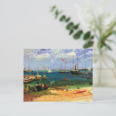 Nassau Harbour von Albert Bierstadt Postkarte (Stehend Vorderseite)