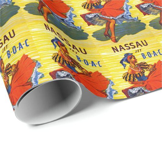 Nassau Jet Geschenkpapier (Rolleneckpunkt)