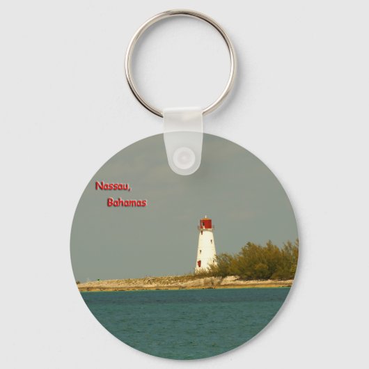 Nassau Lighthouse Schlüsselanhänger (Vorderseite)