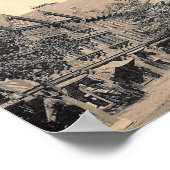 Nassau St, Princeton, New Jersey, Vintag Poster (Ecke)