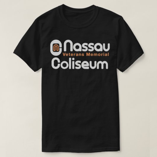 Nassau Veterans Memorial Coliseum T-Shirt (Design vorne)