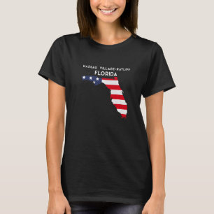 Nassau Village Ratliff Florida USA Bundesstaat Ame T-Shirt