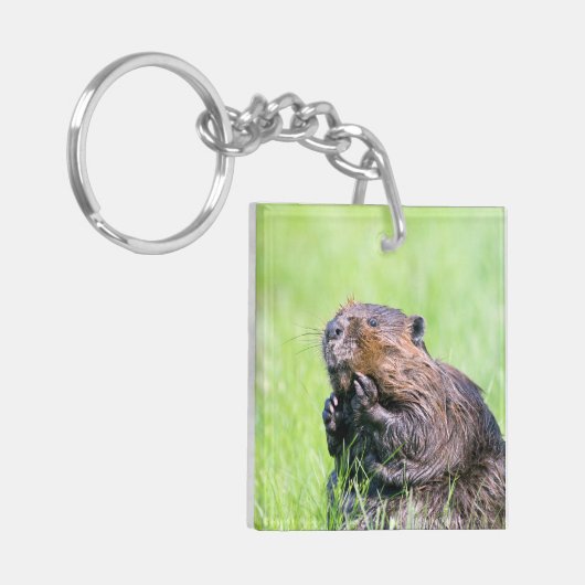 Nassbeere Schlüsselanhänger (Vorderseite links)