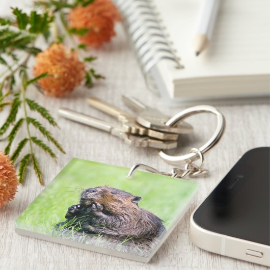 Nassbeere Schlüsselanhänger (Vorderseite rechts)