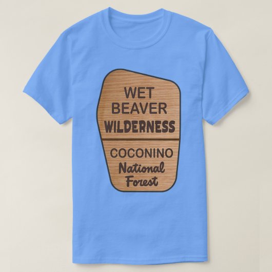 Nassbeere Wilderness Coconino Nationalwald T-Shirt (Design vorne)