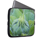 Nassblütenknospe Nah-up-Foto Laptopschutzhülle (Vorne Rechts)