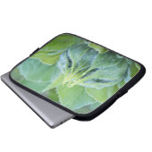 Nassblütenknospe Nah-up-Foto Laptopschutzhülle (Vorne Knopf)