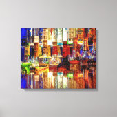 Nasse Bar Abstrakt Leinwanddruck (Vorderseite)