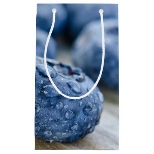 Nasse Blaubeeren Kleine Geschenktüte