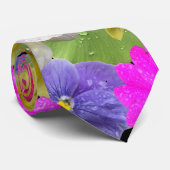 Nasse Blumenblatt-Krawatte Krawatte (Gerollt)
