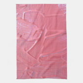 Nasse Farbe Korallen rosa künstlerische Textur aus Geschirrtuch (Vertikal)