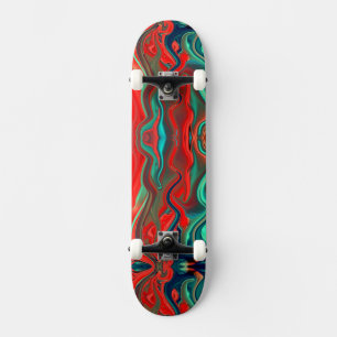 Nasse Farben Skateboard
