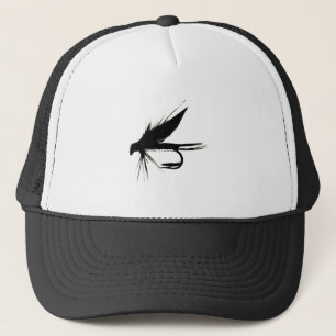 Nasse Fliegen-Silhouette Truckerkappe