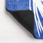 "Nasse Fly - Blue" Classic Foreut Fly Mousepad (Ecke)