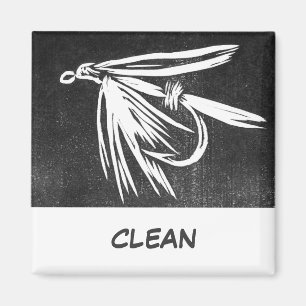 "Nasse Fly" Dish Washer Status Magnet