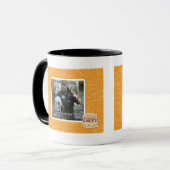 Nasse Katze und Gewehr Tasse (Vorderseite Links)