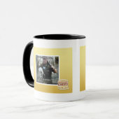 Nasse Katze und Gewehr Tasse (Vorderseite Links)