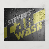 Nasse metallische Imitate Textur Tropfen Flyer (Vorne)