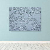 Nasse Regengüsse (Raindrops) Leinwanddruck (Insitu (Holzboden))