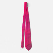 nasse rote pinkish Streifen Krawatte (Rückseite)