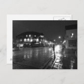 Nasser Abend, Salisbury Road Cardiff (1) Postkarte (Vorne/Hinten)