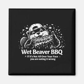 Nasser Biber Bbq Magnet