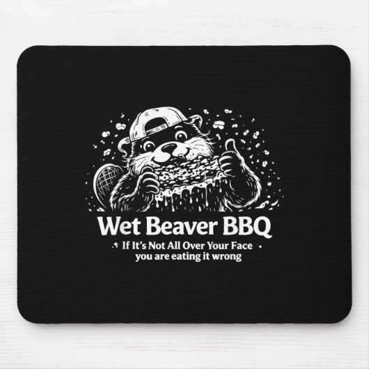 Nasser Biber Bbq Mousepad (Vorne)