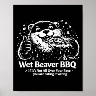 Nasser Biber Bbq Poster