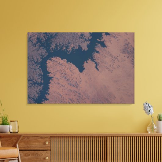 Nasser Leinwanddruck (Insitu (Wohnzimmer))