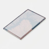 Nasser Post-it Klebezettel (angewinkelt)