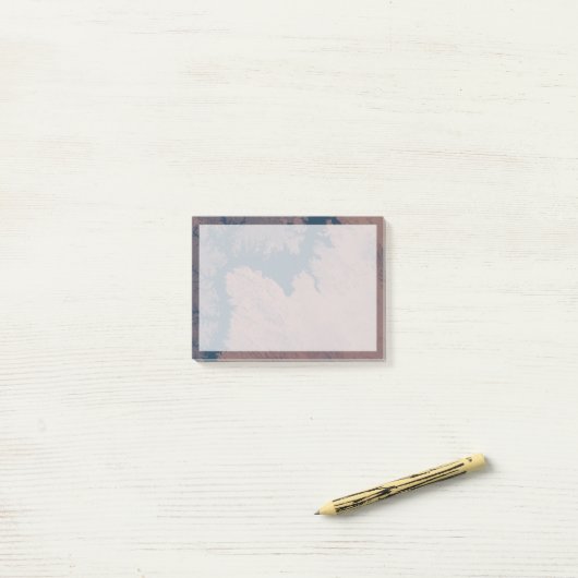 Nasser Post-it Klebezettel (Auf Schreibtisch)