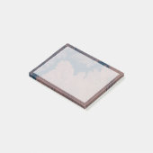 Nasser Post-it Klebezettel (angewinkelt)