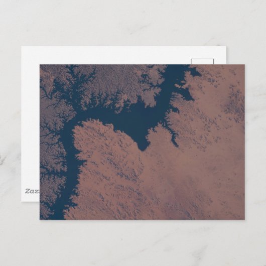 Nasser Postkarte (Vorne/Hinten)