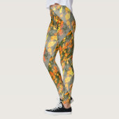 nasses Herbst-Blätter Leggings (Links)