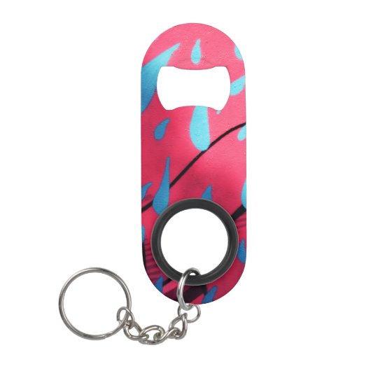 Nassfarbe Mini Flaschenöffner (Vorderseite)