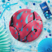 Nassfarbe Pappteller (Party)