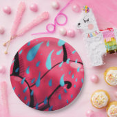 Nassfarbe Pappteller (Party)