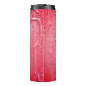 Nassfarbe tropfen rosa künstlerisch thermosbecher (Rückseite)