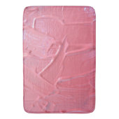 Nassfarbe tropfende rosa Textur Badematte (Vorderseite Vertikal)