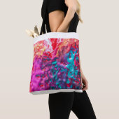 Nassfarbene abstrakte Kunstpalette Moderne Tasche (Von Nahem)