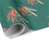 "Nassfliegen" Geschenkpapier (Rolleneckpunkt)